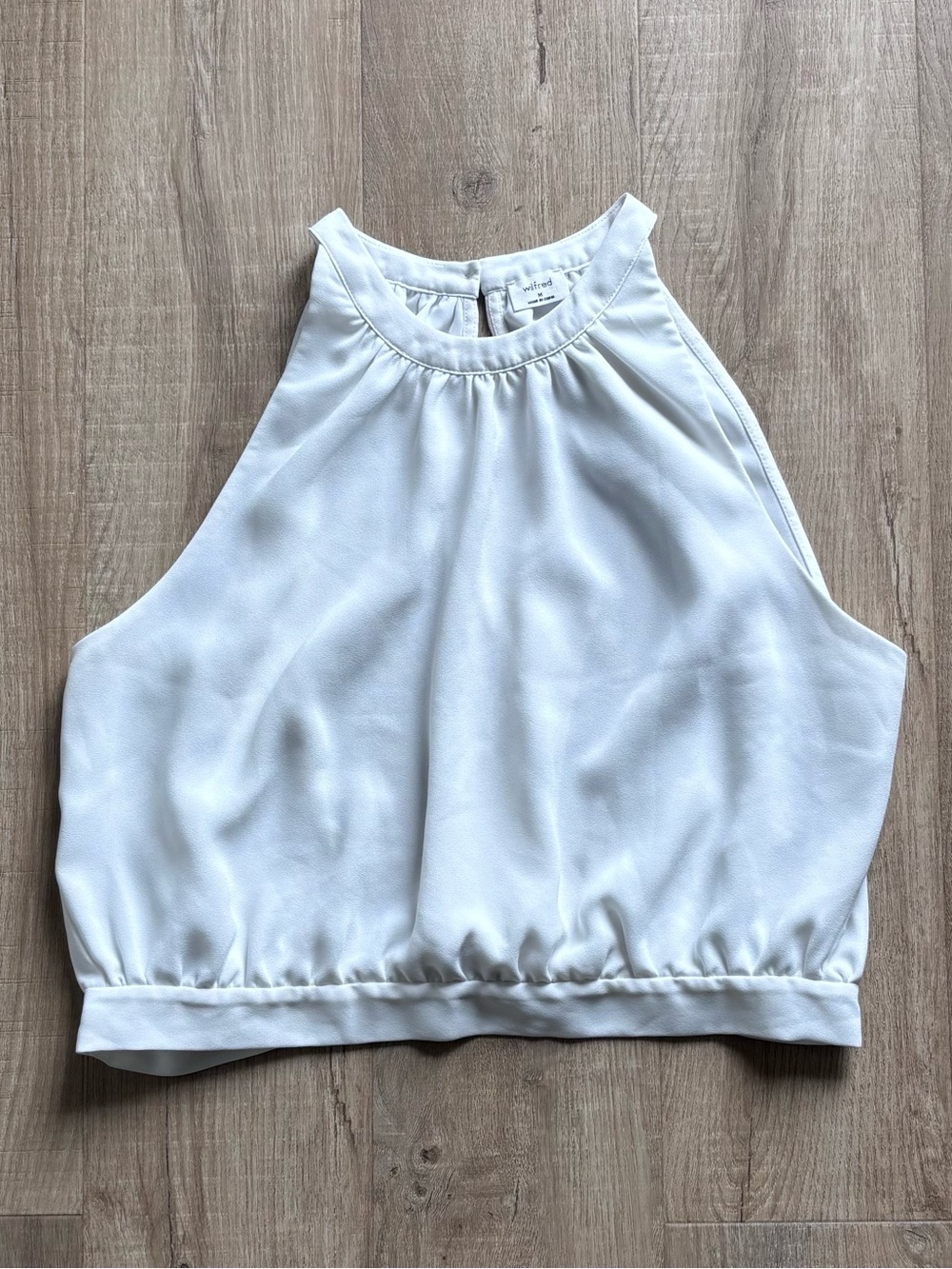 Wilfred Patrice Open Tie Back Top in White